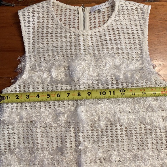 English Factory - Sleeveless White Top - Picture 7 of 8